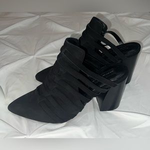 “Nikky” slip on heels
